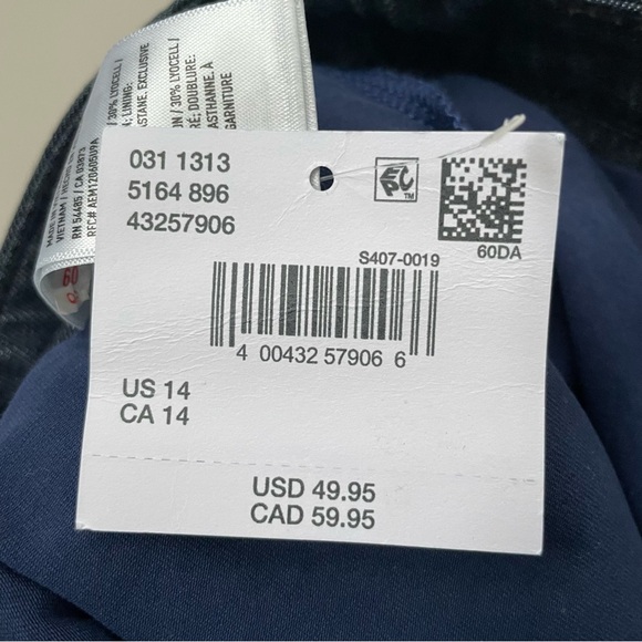 American Eagle Denim Bubble Skort Size 14 NWT - Picture 8 of 12